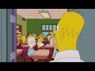 the simpsons - homer take off