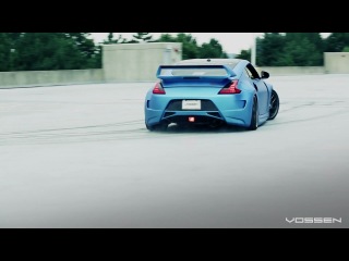 amuse nissan 370z on 20- vossen vvs-cv2 concave wheels