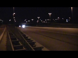 dodge charger 1969 with two turbines on the track